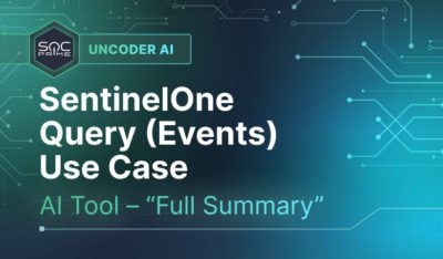 Investigating Curl-Based TOR Proxy Access with Uncoder AI and SentinelOne Query Language