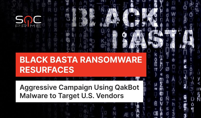 Black Basta ransomware detection