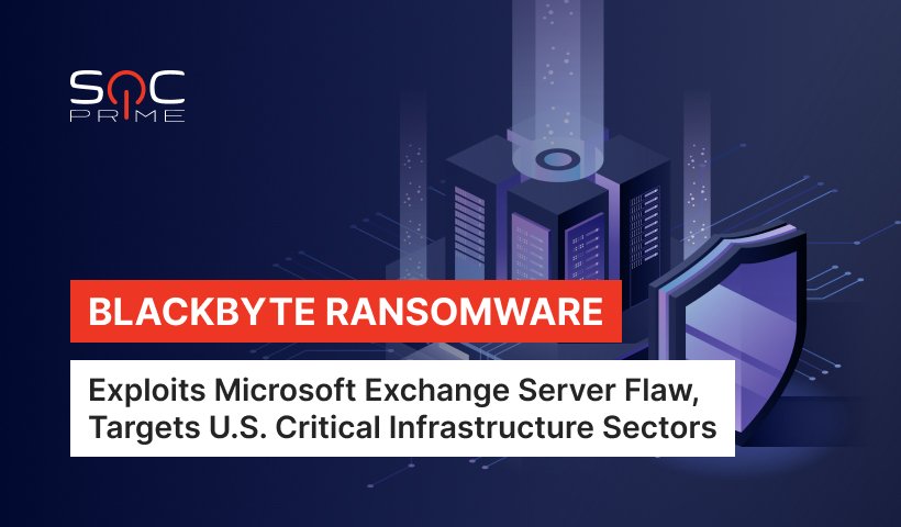 BlackByte ransomware detection