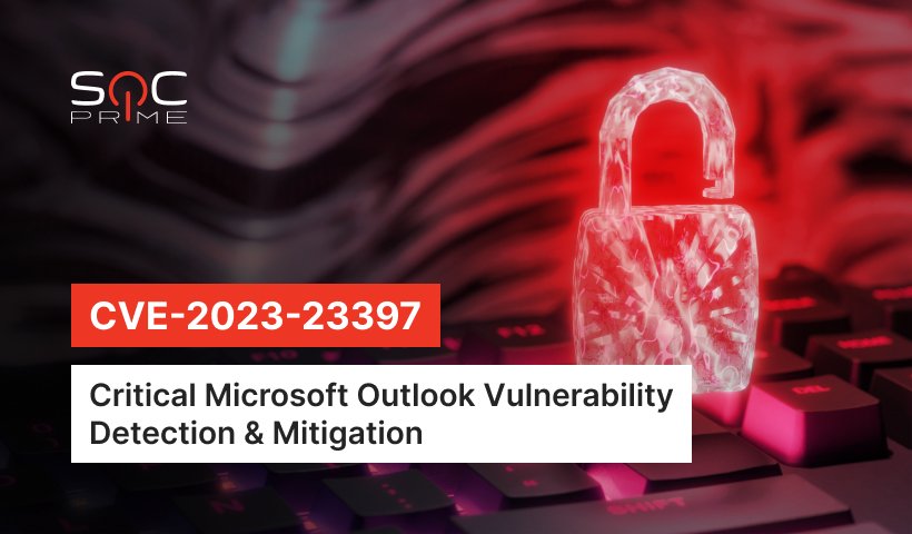 CVE-2023-23397 Critical Microsoft Outlook Vulnerability