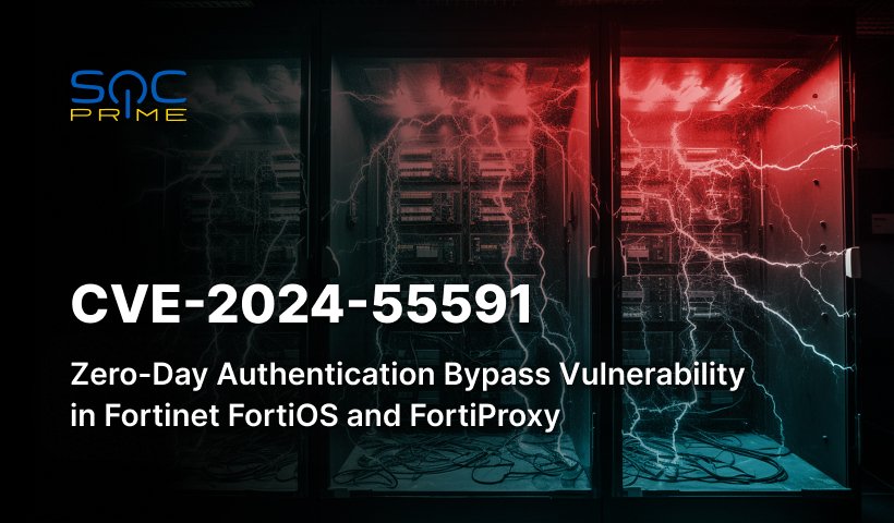 CVE-2024-55591 Detection: Critical Zero-Day Vulnerability in Fortinet FortiOS and FortiProxy Actively Exploited in the Wild