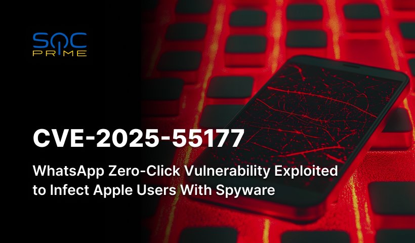 CVE-2025-55177 : Vulnérabilité dans les clients de messagerie WhatsApp iOS et macOS exploitée pour des attaques zero-click