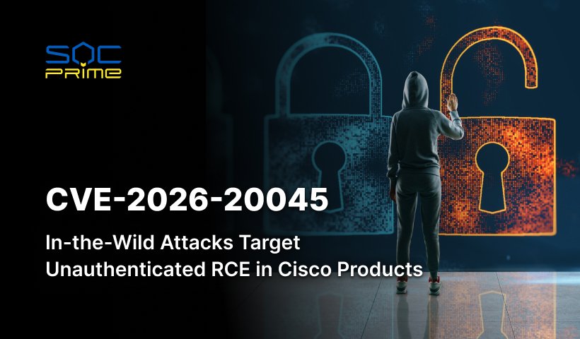 CVE-2026-20045: Vulnerabilidade Crítica em Produtos Cisco Está Sendo Ativamente Explorada