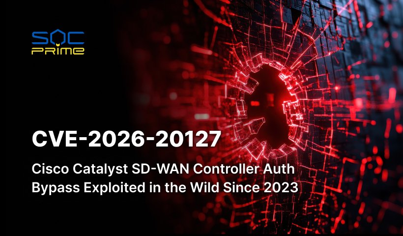 CVE-2026-20127: Cisco SD-WAN Zero-Day Exploited Since 2023