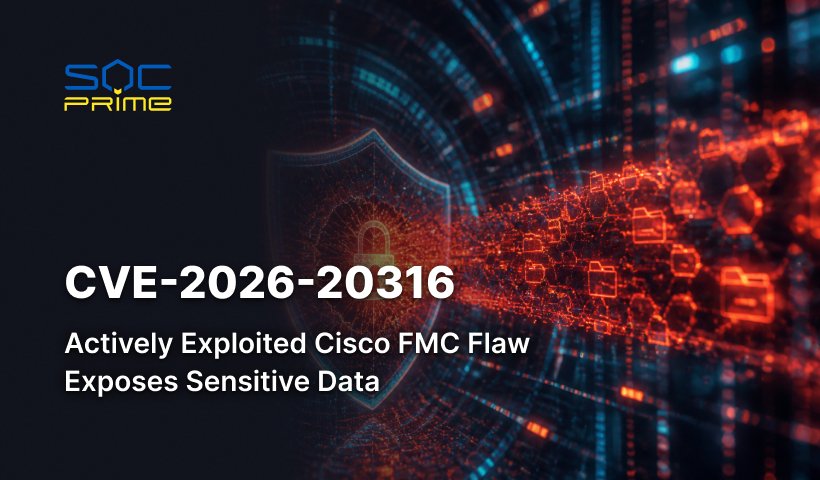 CVE-2026-20316: Actively Exploited Cisco FMC Flaw Exposes Sensitive Data