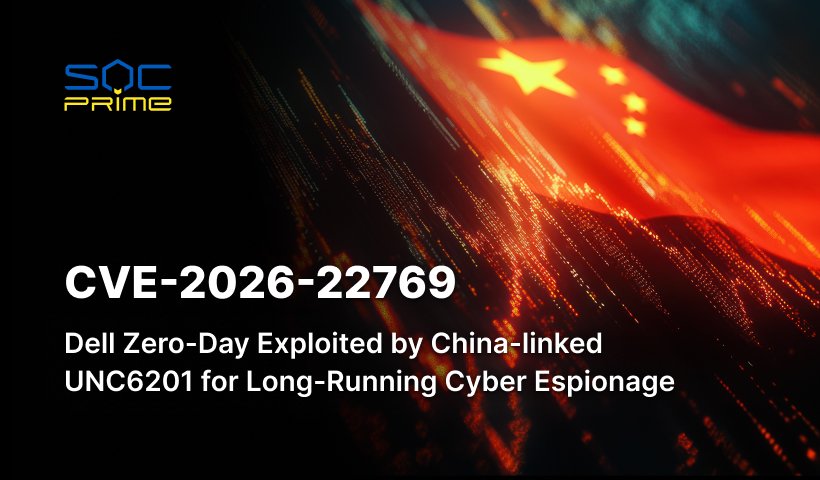 CVE-2026-22769: Critical Dell RecoverPoint Zero-Day Exploited in the Wild