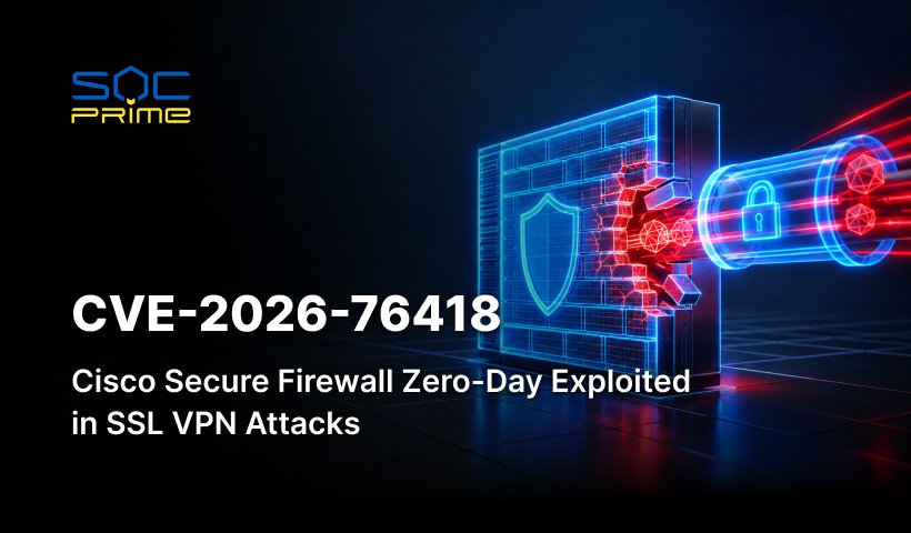 CVE-2026-76418: Уразливість нульового дня в Cisco Secure Firewall використовується в атаках через SSL VPN