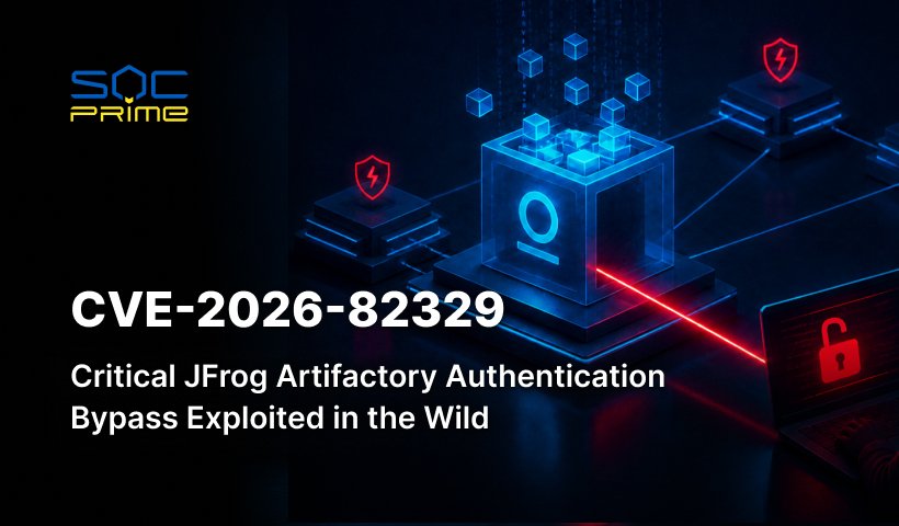 CVE-2026-82329: Critical JFrog Artifactory Authentication Bypass Exploited in the Wild
