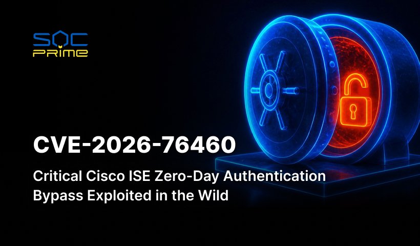 CVE-2026-76460: Critical Cisco ISE Zero-Day Authentication Bypass Exploited in the Wild