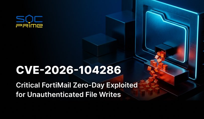 CVE-2026-104286: Critical FortiMail Zero-Day Exploited for Unauthenticated File Writes