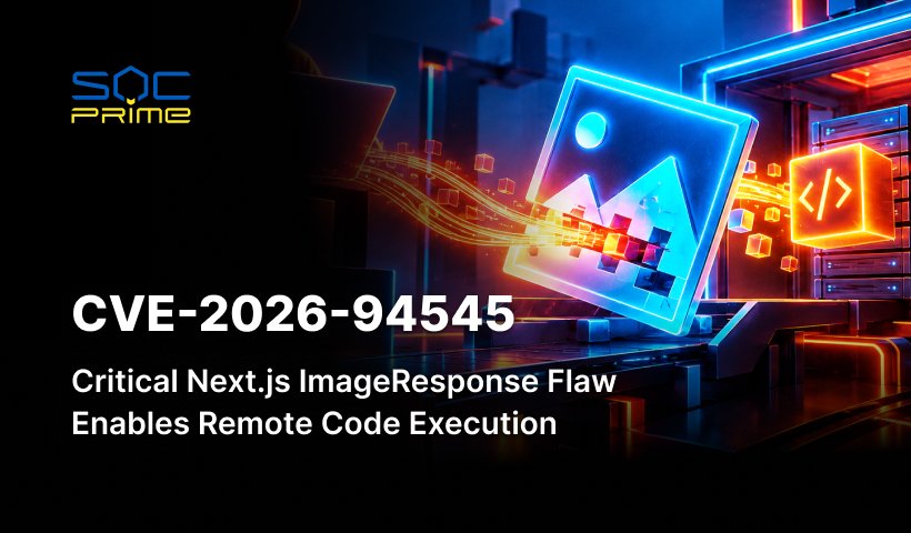 CVE-2026-94545: Critical Next.js ImageResponse Flaw Enables Remote Code Execution