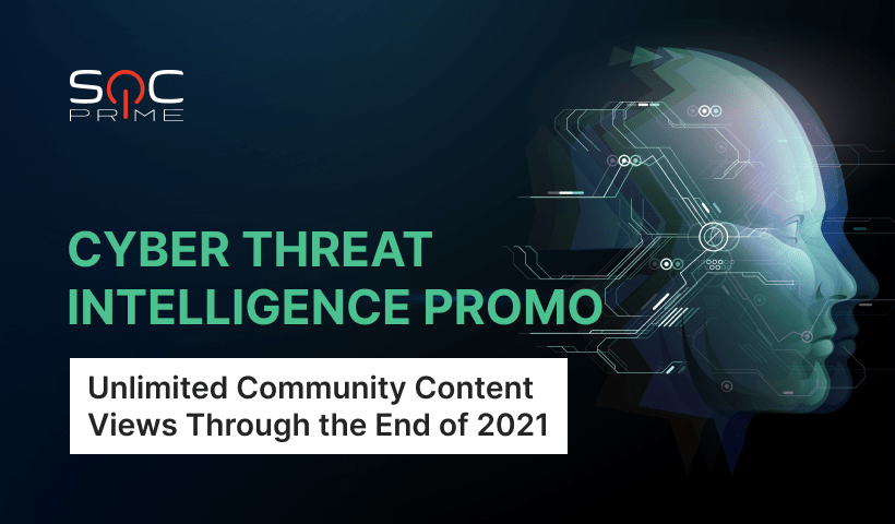 SOC Prime Launches Cyber Threat Intelligence Promo