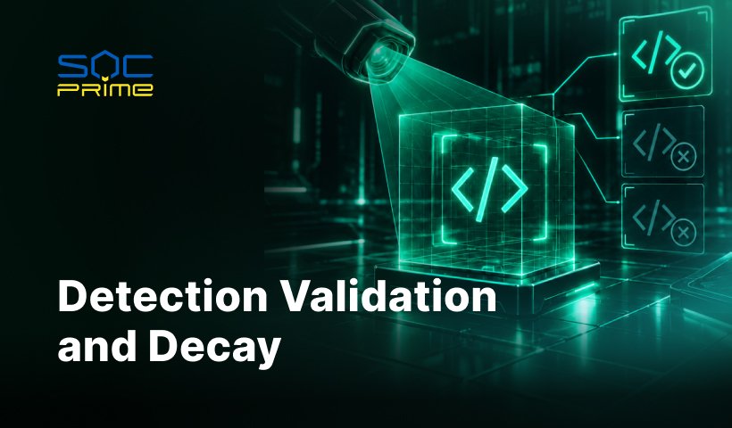 Detection Validation and Decay