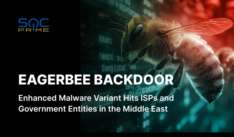 EAGERBEE Malware Detection: New Backdoor Variant Targets Internet Service Providers and State Bodies in the Middle East