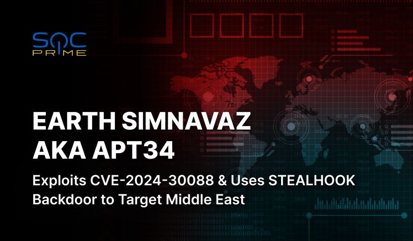 Earth Simnavaz (aka APT34) Attack Detection: Iranian Hackers Leverage Windows Kernel Vulnerability to Target UAE and Gulf Region