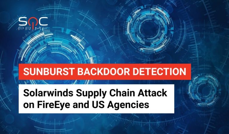 Sunburst Backdoor Detection Solarwinds Supply Chain Attack On Fireeye