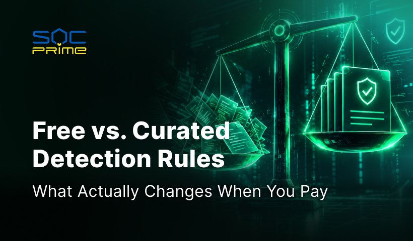 Free vs. Curated Detection Rules: What Actually Changes When You Pay