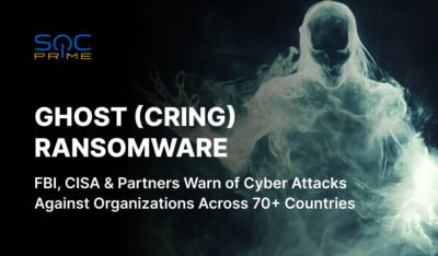 Ghost (Cring) Ransomware Detection: The FBI, CISA, and Partners Warn of Increasing China-Backed Group’s Attacks for Financial Gain