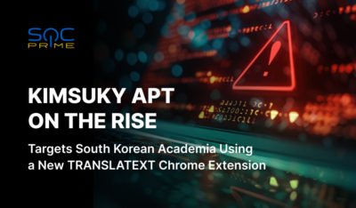 Kimsuky APT on the Rise