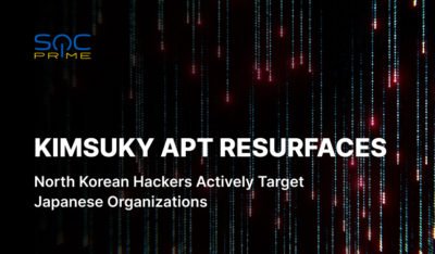 Kimsuky APT Resurfaces to Target Japan