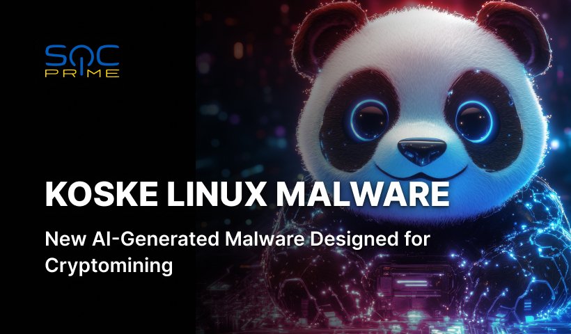 Koske Malware Detection: New AI-Generated Linux Threat in the Wild