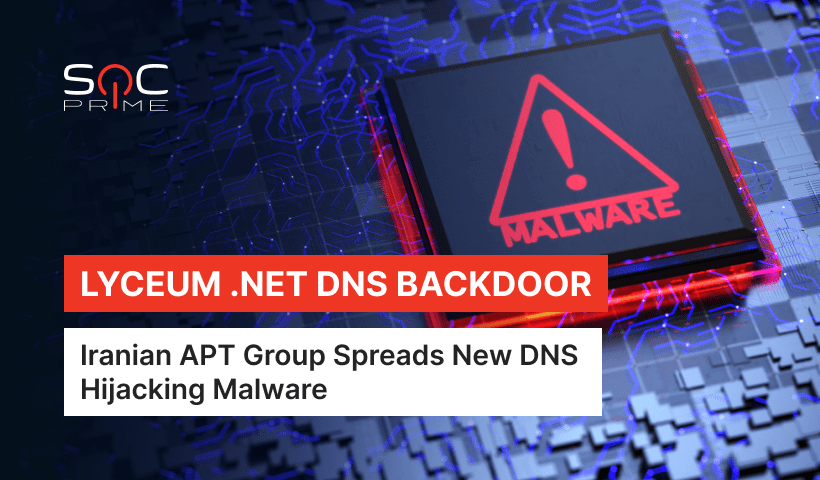 Lyceum .NET DNS Backdoor