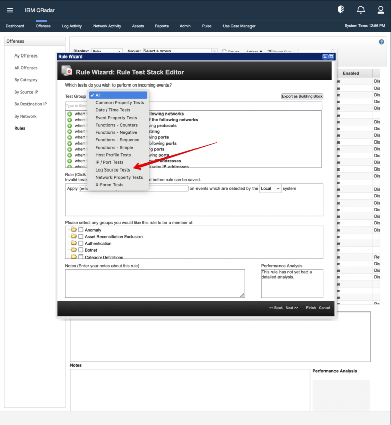 IBM QRadar: How to Create a Rule for Log Source Monitoring | SOC Prime