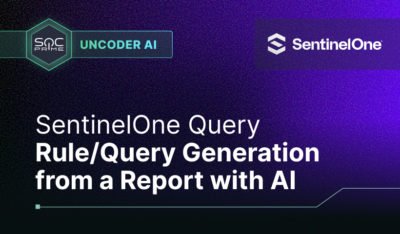 AI-Generated SentinelOne DNS Query for WRECKSTEEL Detection
