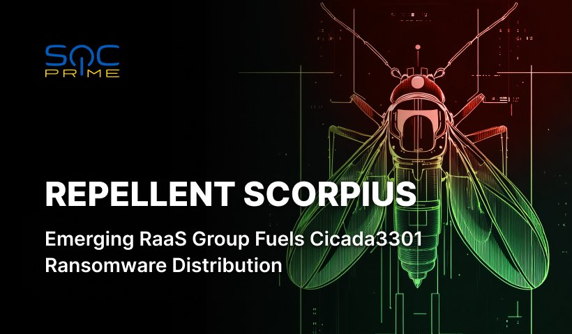 Repellent Scorpius: Novel RaaS Group Actively Distributes Cicada3301 Ransomware Variant