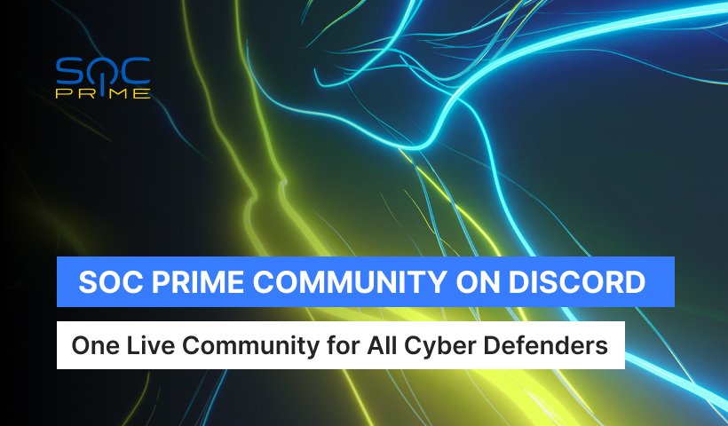 SOC Prime Community on Discord