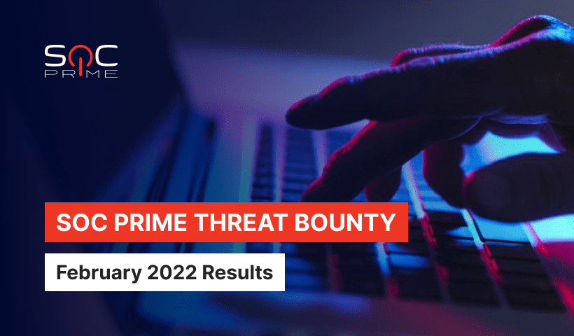 Threat Bounty Program 2022
