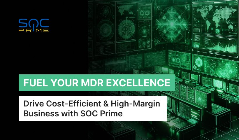 Fuel Your MDR Excellence with SOC Prime