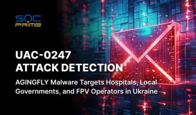 UAC-0247 Attack Detection: AGINGFLY Malware Targets Hospitals, Local Governments, and FPV Operators in Ukraine