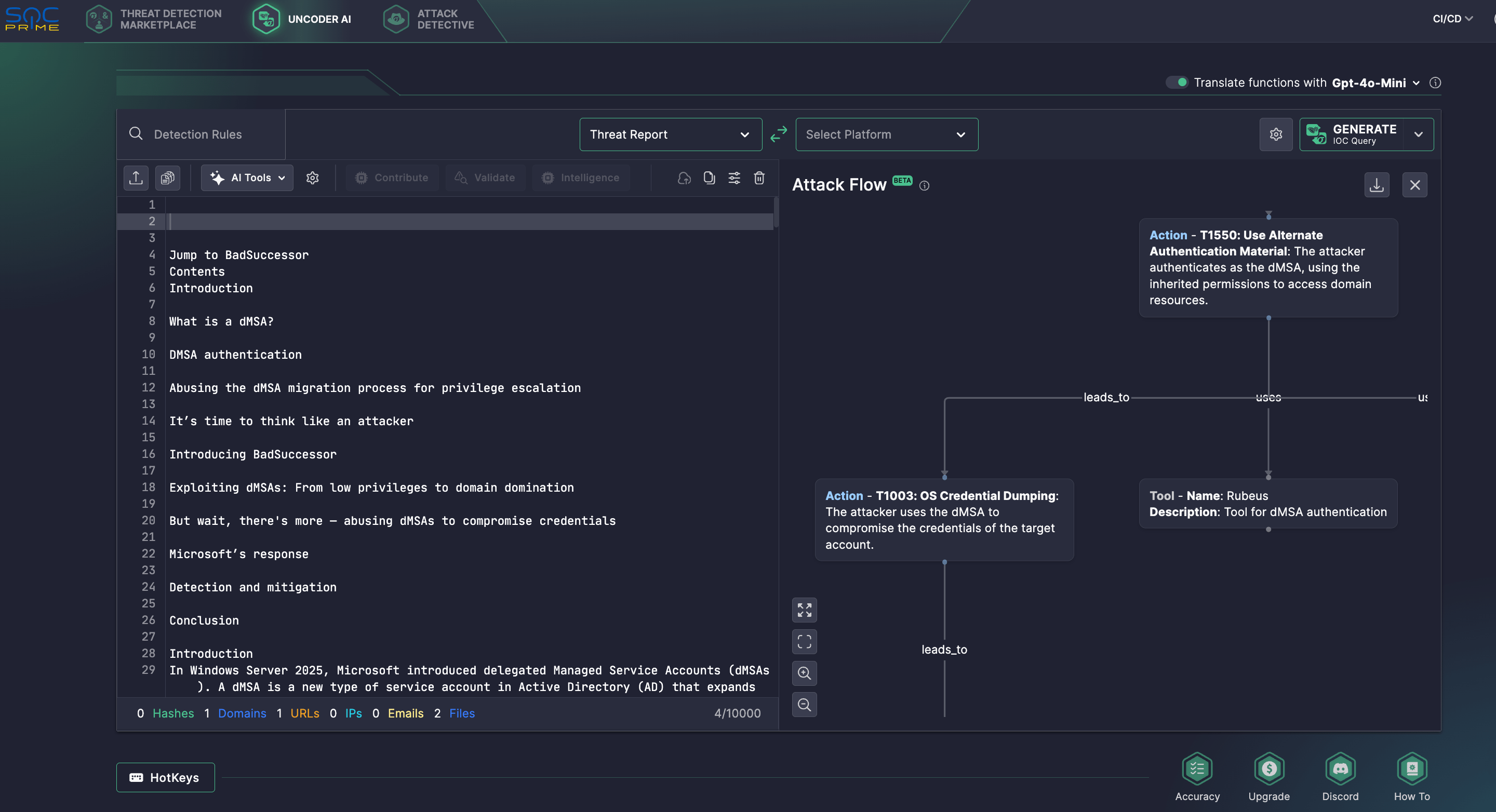 Explore the BadSuccessor Attack Flow in Uncoder AI