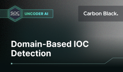 Domain-Based IOC Detection for Carbon Black in Uncoder AI